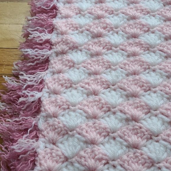 Vintage Shawl blanket wrap - Picture 3 of 5